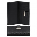 Noir Gucci Continental Porte-Monnaie Avec Le Détail Des Motifs France Métropolitaine